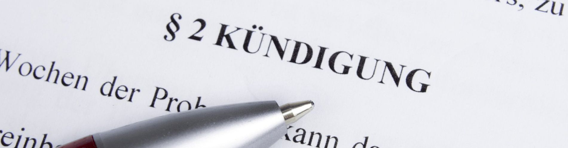 Kündigung Arbeitsrecht